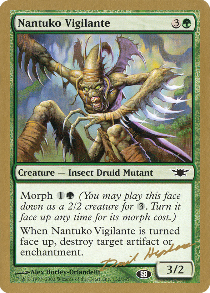 Nantuko Vigilante (Dave Humpherys) (SB) [World Championship Decks 2003] | Jomio and Rueliete's Cards and Comics