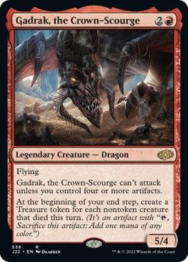 Gadrak, the Crown-Scourge [Jumpstart 2022] | Jomio and Rueliete's Cards and Comics