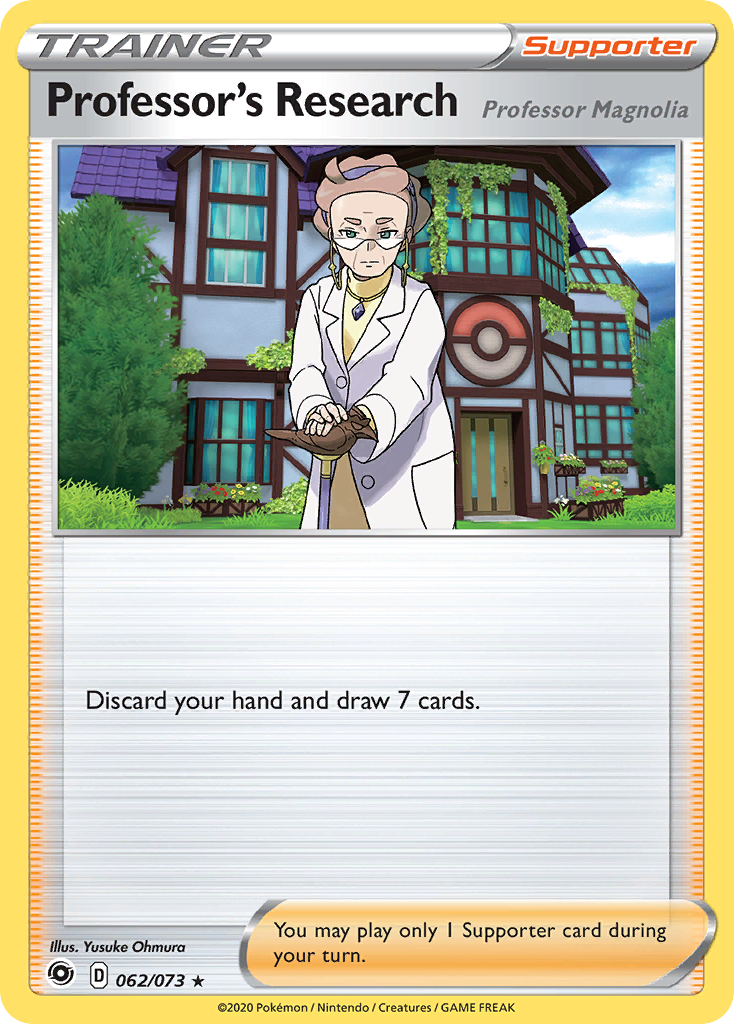 Professor's Research (062/073) (Professor Magnolia) [Sword & Shield: Champion's Path] | Jomio and Rueliete's Cards and Comics