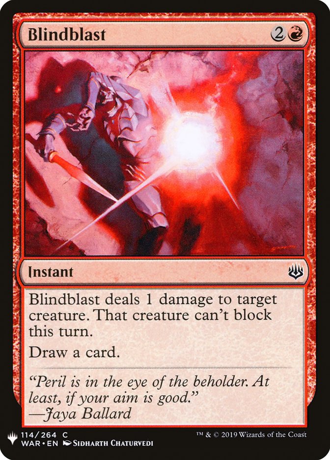 Blindblast [Mystery Booster] | Jomio and Rueliete's Cards and Comics