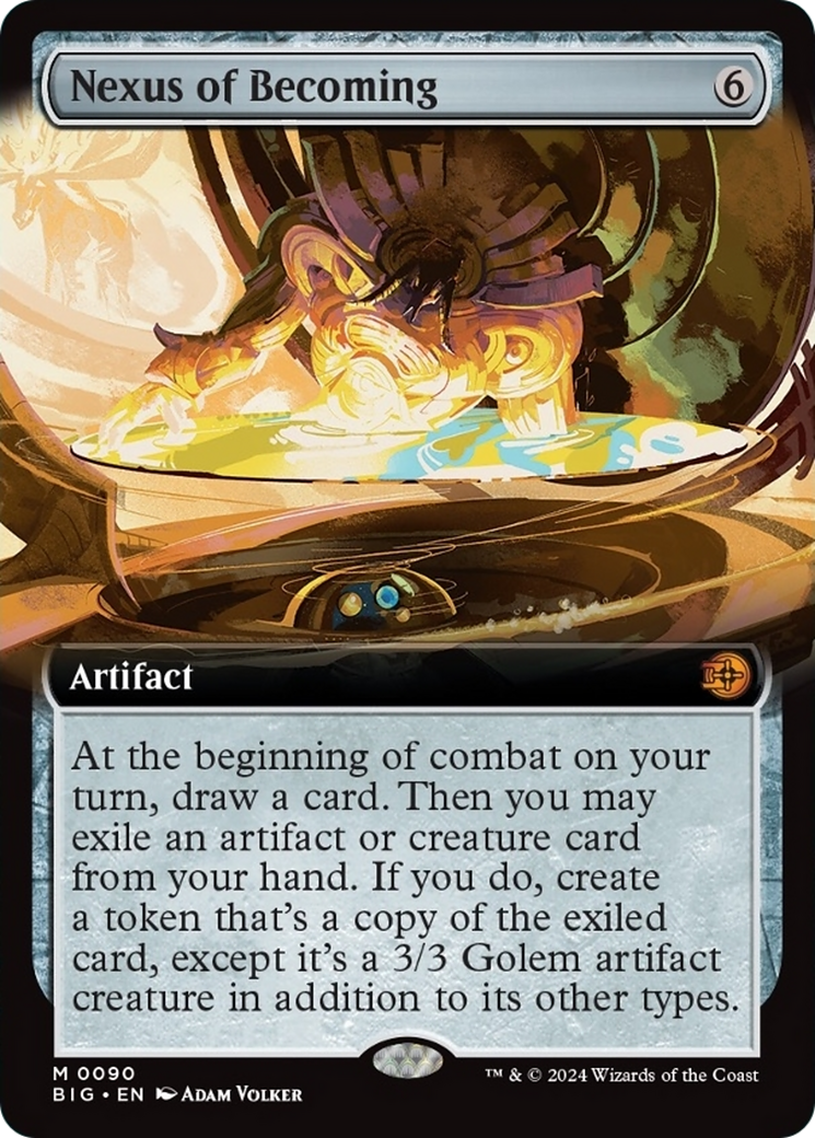 Nexus of Becoming (Extended Art) [Outlaws of Thunder Junction: The Big Score] | Jomio and Rueliete's Cards and Comics