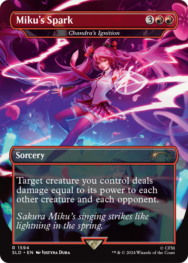Miku's Spark - Chandra's Ignition [Secret Lair Drop Series] | Jomio and Rueliete's Cards and Comics
