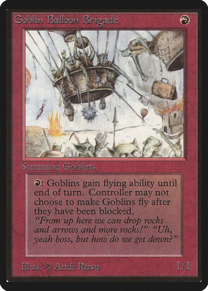 Goblin Balloon Brigade [Beta Edition] | Jomio and Rueliete's Cards and Comics