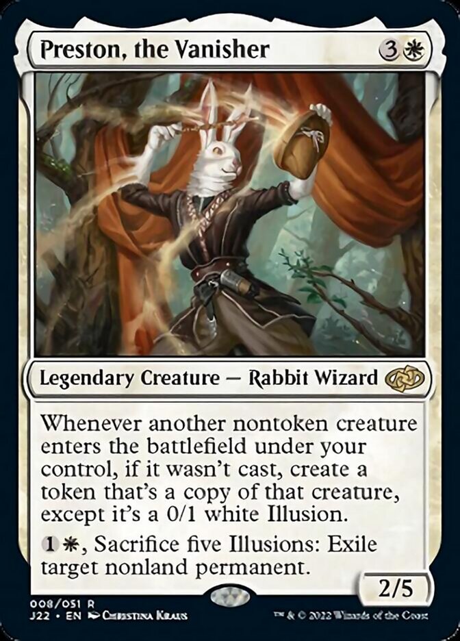 Preston, the Vanisher [Jumpstart 2022] | Jomio and Rueliete's Cards and Comics