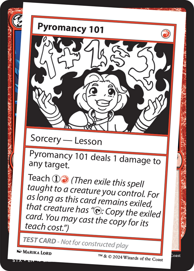 Pyromancy 101 [Mystery Booster 2 Playtest Cards] | Jomio and Rueliete's Cards and Comics