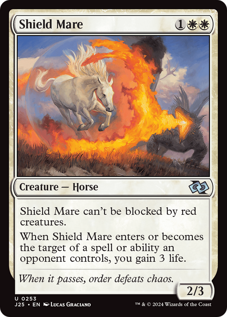 Shield Mare [Foundations Jumpstart] | Jomio and Rueliete's Cards and Comics