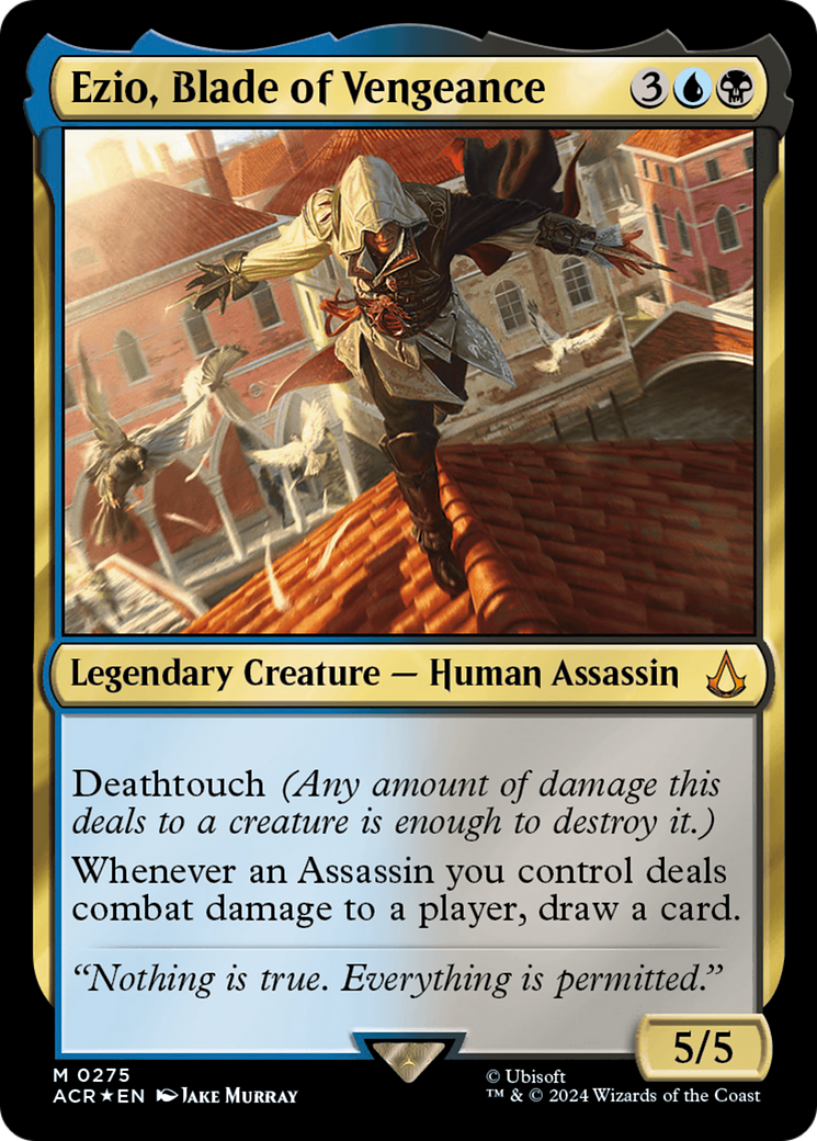 Ezio, Blade of Vengeance [Assassin's Creed] | Jomio and Rueliete's Cards and Comics