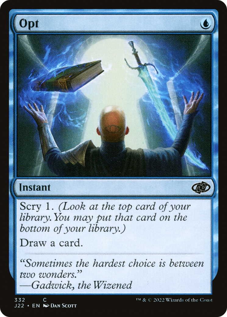 Opt [Jumpstart 2022] | Jomio and Rueliete's Cards and Comics