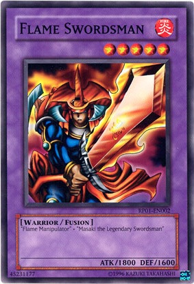 Flame Swordsman [RP01-EN002] Common | Jomio and Rueliete's Cards and Comics