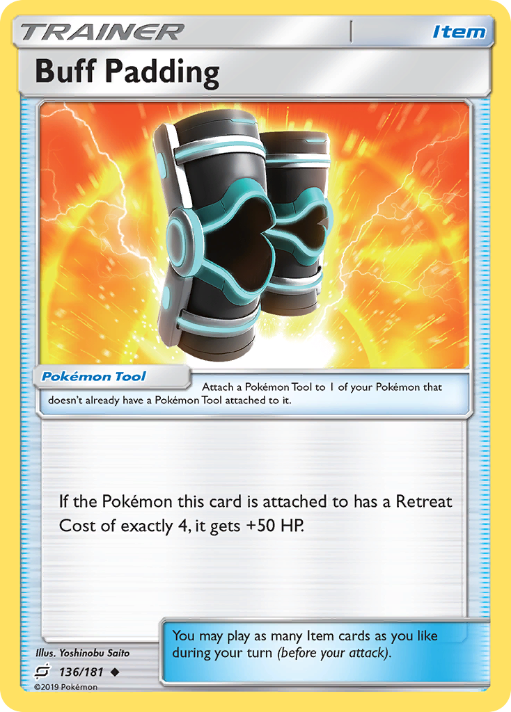 Buff Padding (136/181) [Sun & Moon: Team Up] | Jomio and Rueliete's Cards and Comics