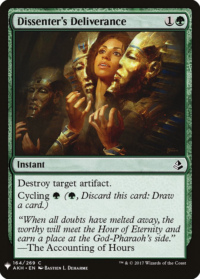Dissenter's Deliverance [Mystery Booster] | Jomio and Rueliete's Cards and Comics