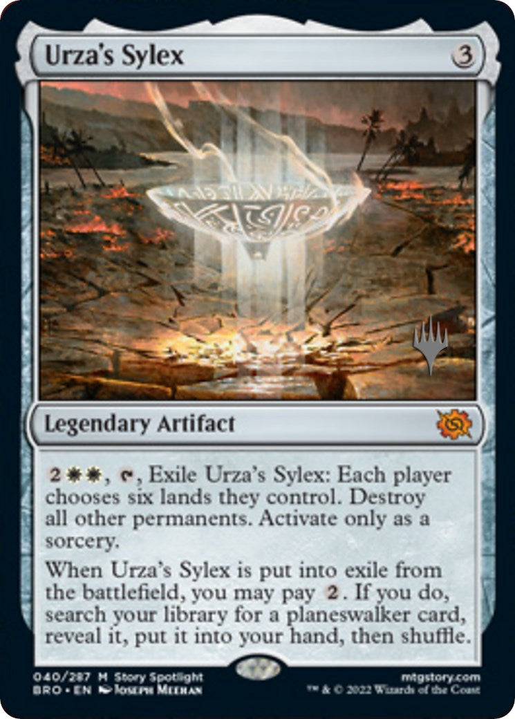 Urza's Sylex (Promo Pack) [The Brothers' War Promos] | Jomio and Rueliete's Cards and Comics