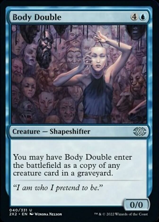 Body Double [Double Masters 2022] | Jomio and Rueliete's Cards and Comics
