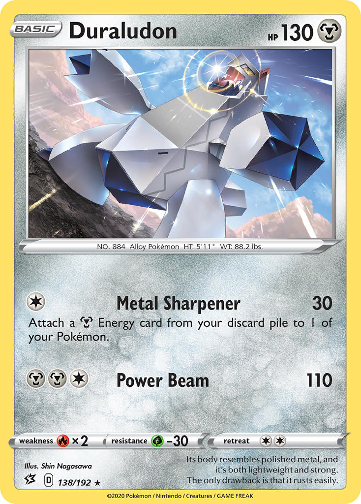 Duraludon (138/192) (Theme Deck Exclusive) [Sword & Shield: Rebel Clash] | Jomio and Rueliete's Cards and Comics