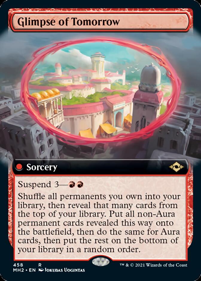 Glimpse of Tomorrow (Extended Art) [Modern Horizons 2] | Jomio and Rueliete's Cards and Comics