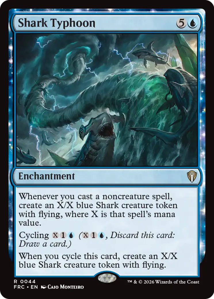 Shark Typhoon [Reality Fracture Commander] | Jomio and Rueliete's Cards and Comics