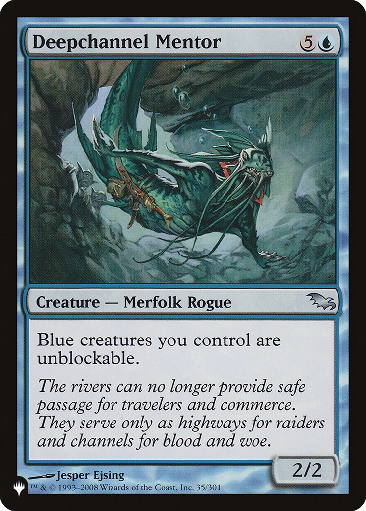 Deepchannel Mentor [The List] | Jomio and Rueliete's Cards and Comics