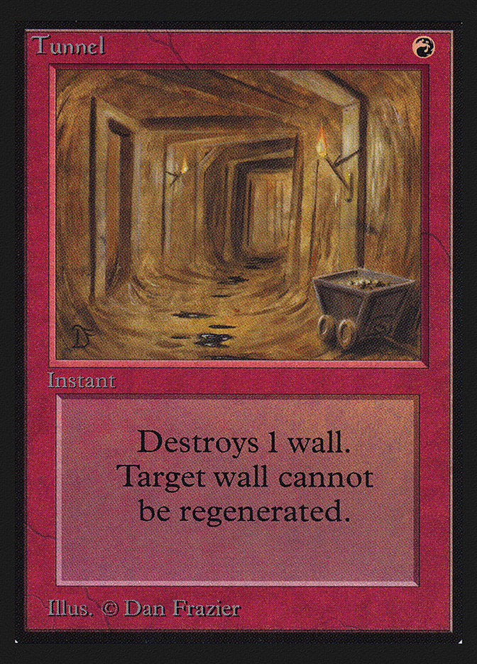 Tunnel [Collectors' Edition] | Jomio and Rueliete's Cards and Comics