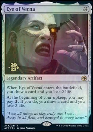 Eye of Vecna [Dungeons & Dragons: Adventures in the Forgotten Realms Prerelease Promos] | Jomio and Rueliete's Cards and Comics