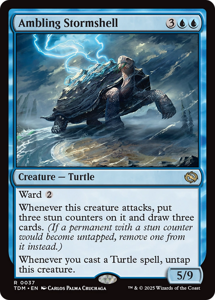 Ambling Stormshell [Tarkir: Dragonstorm] | Jomio and Rueliete's Cards and Comics