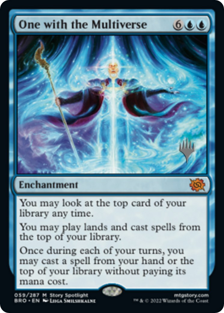 One with the Multiverse (Promo Pack) [The Brothers' War Promos] | Jomio and Rueliete's Cards and Comics