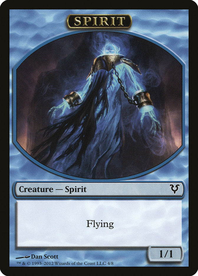 Spirit Token (4/8) [Avacyn Restored Tokens] | Jomio and Rueliete's Cards and Comics