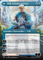 Rowan, Scholar of Sparks // Will, Scholar of Frost (Borderless) [Strixhaven: School of Mages] | Jomio and Rueliete's Cards and Comics