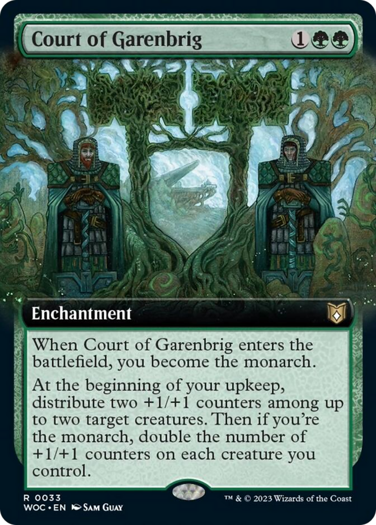 Court of Garenbrig (Extended Art) [Wilds of Eldraine Commander] | Jomio and Rueliete's Cards and Comics