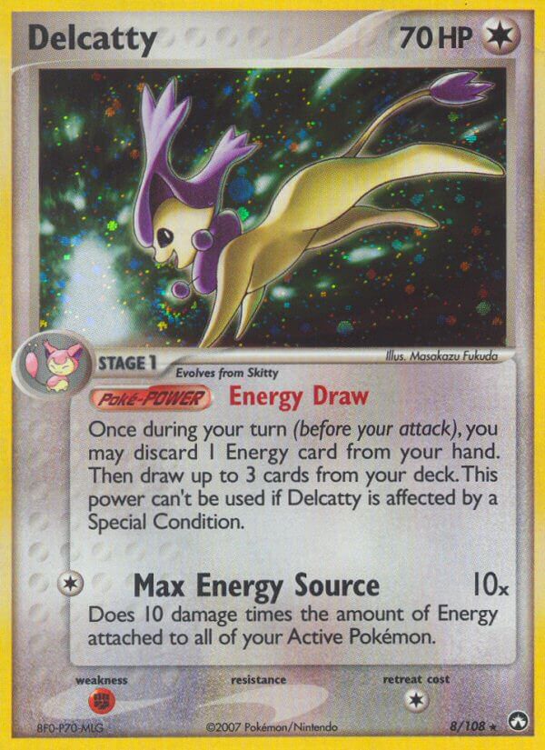 Delcatty (8/108) (Theme Deck Exclusive) [EX: Power Keepers] | Jomio and Rueliete's Cards and Comics