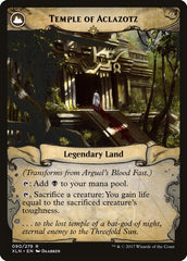 Arguel's Blood Fast // Temple of Aclazotz [Ixalan] | Jomio and Rueliete's Cards and Comics