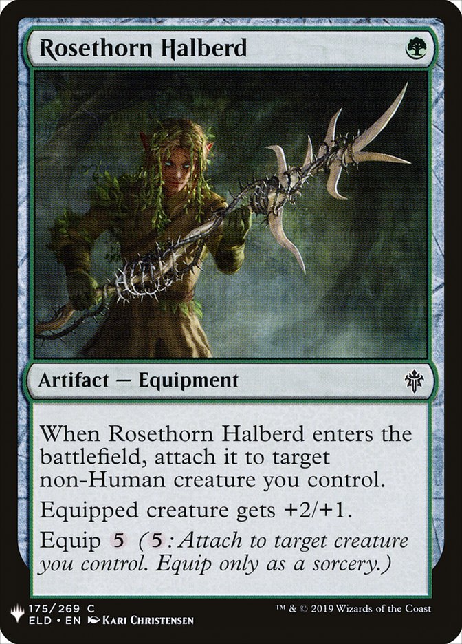Rosethorn Halberd [Mystery Booster] | Jomio and Rueliete's Cards and Comics