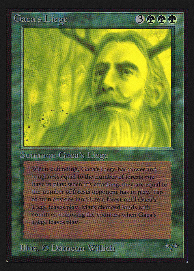 Gaea's Liege [International Collectors' Edition] | Jomio and Rueliete's Cards and Comics