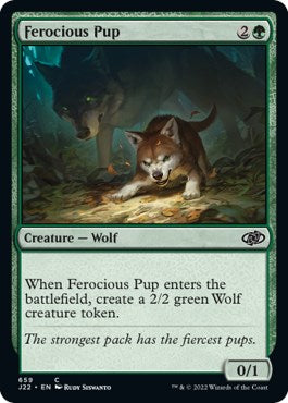 Ferocious Pup [Jumpstart 2022] | Jomio and Rueliete's Cards and Comics