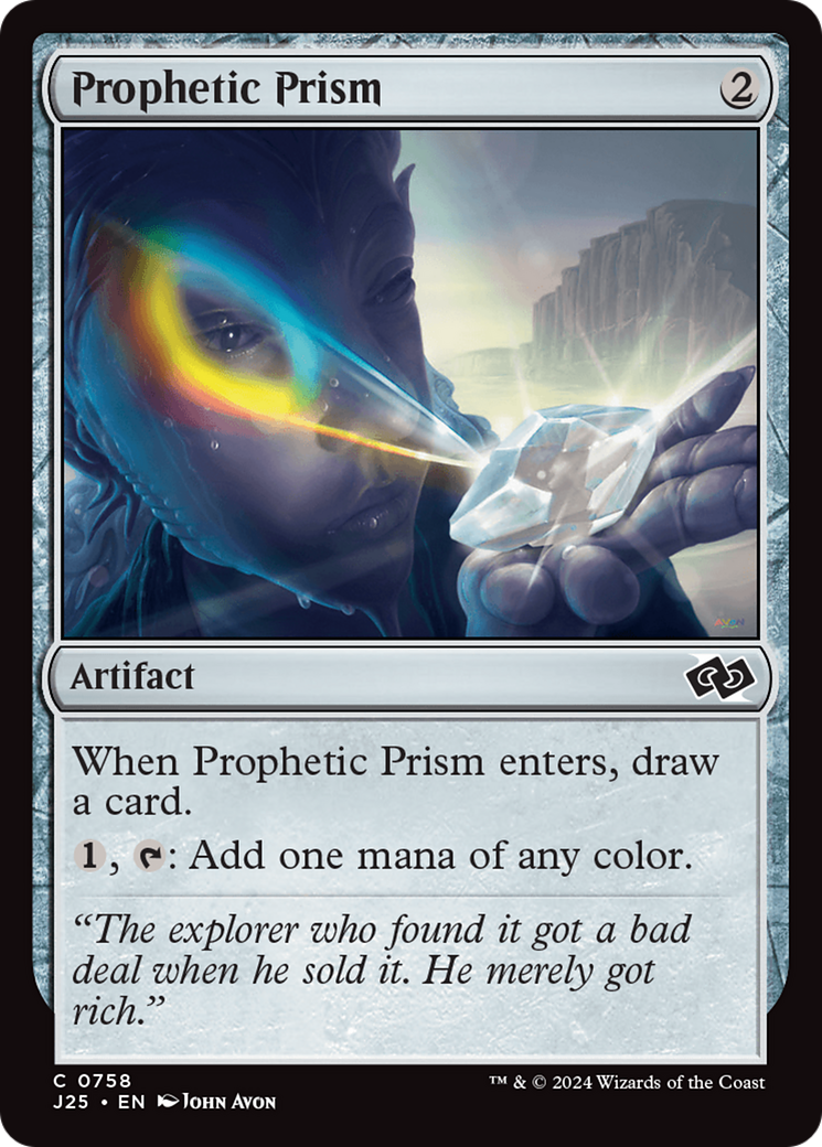Prophetic Prism [Foundations Jumpstart] | Jomio and Rueliete's Cards and Comics