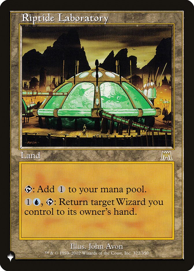 Riptide Laboratory [The List] | Jomio and Rueliete's Cards and Comics