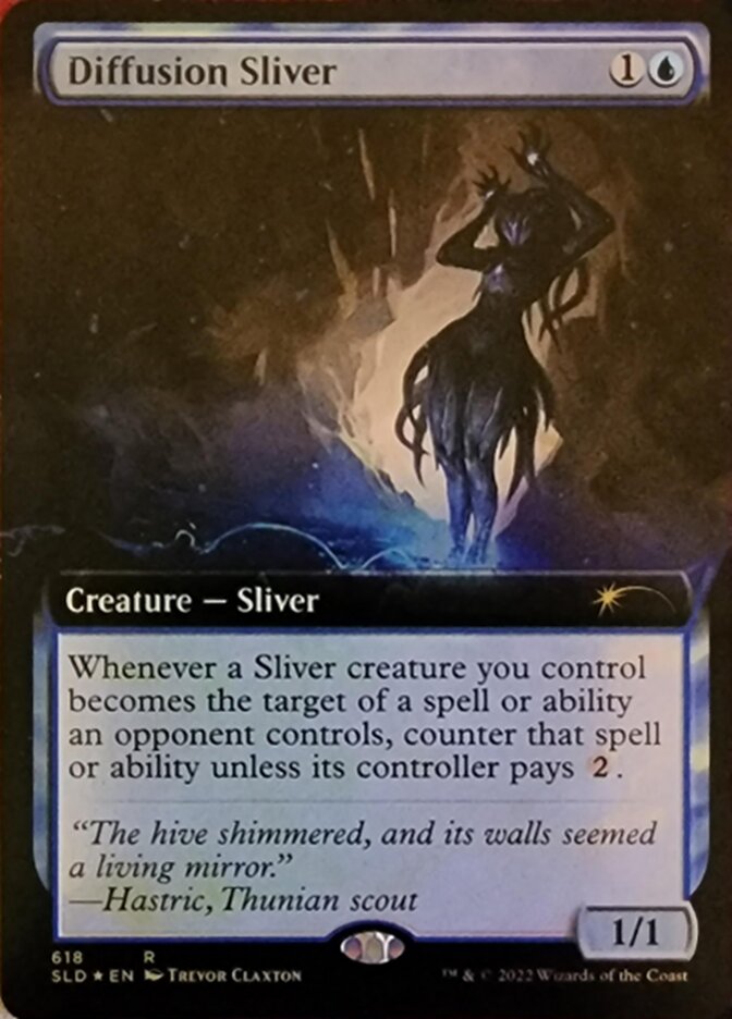 Diffusion Sliver (Extended Art) [Secret Lair Drop Promos] | Jomio and Rueliete's Cards and Comics