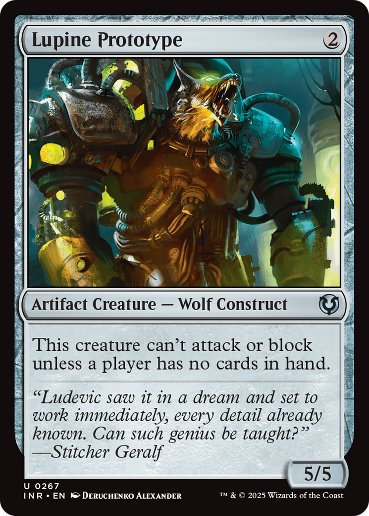 Lupine Prototype [Innistrad Remastered] | Jomio and Rueliete's Cards and Comics