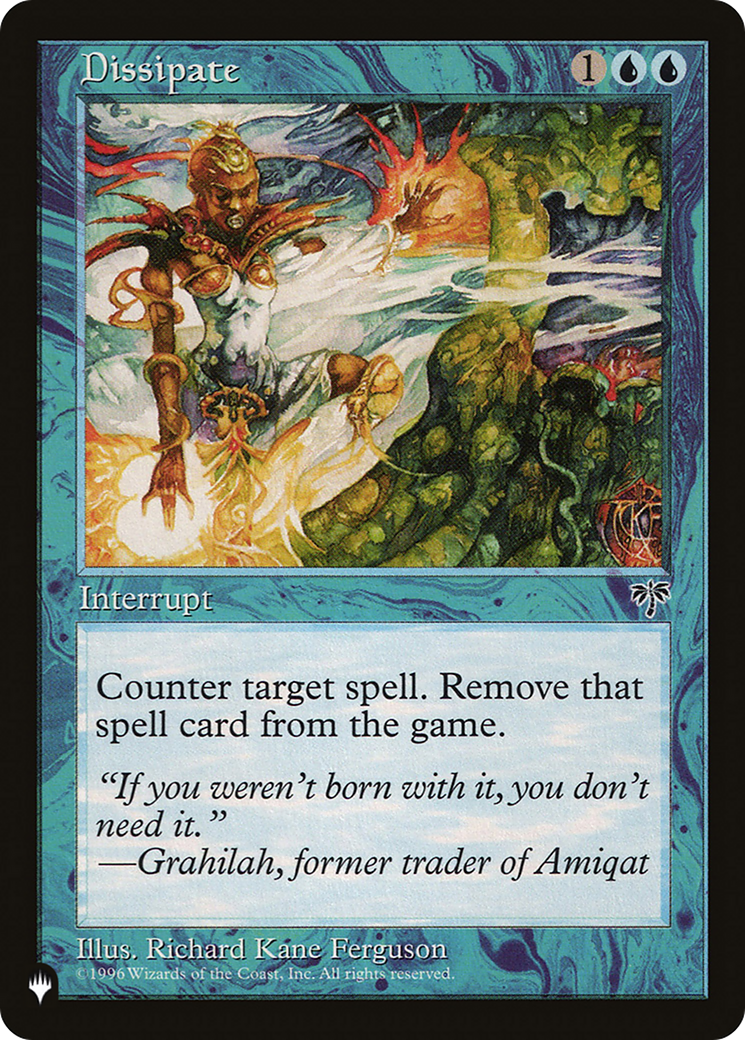Dissipate [The List] | Jomio and Rueliete's Cards and Comics