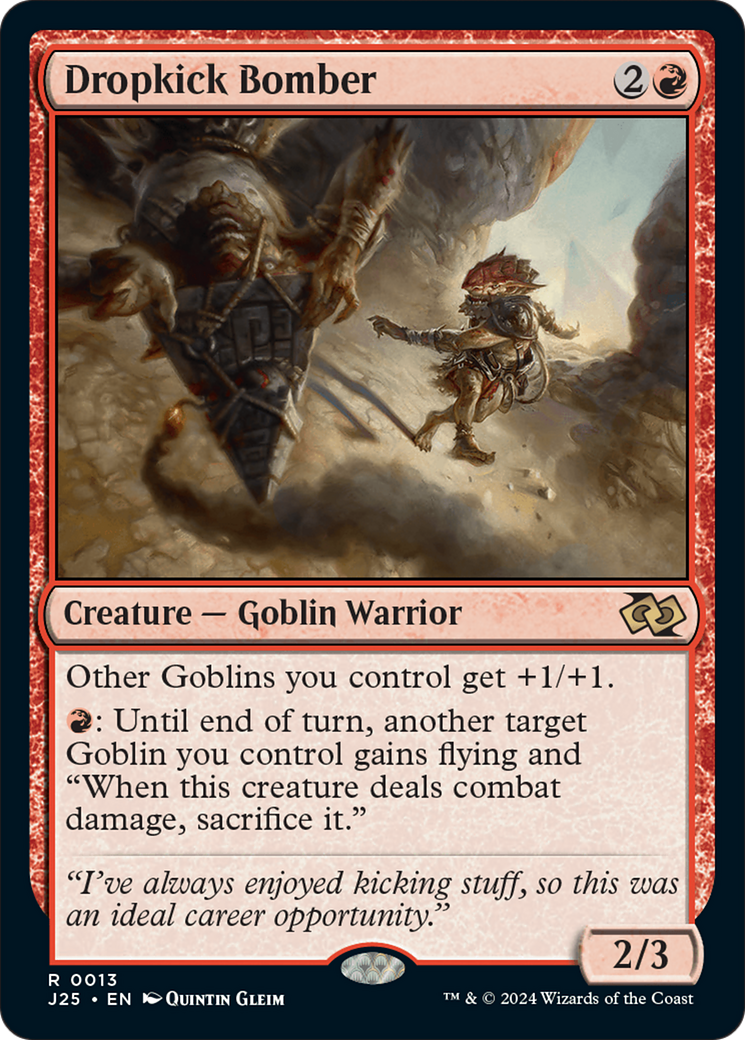 Dropkick Bomber [Foundations Jumpstart] | Jomio and Rueliete's Cards and Comics