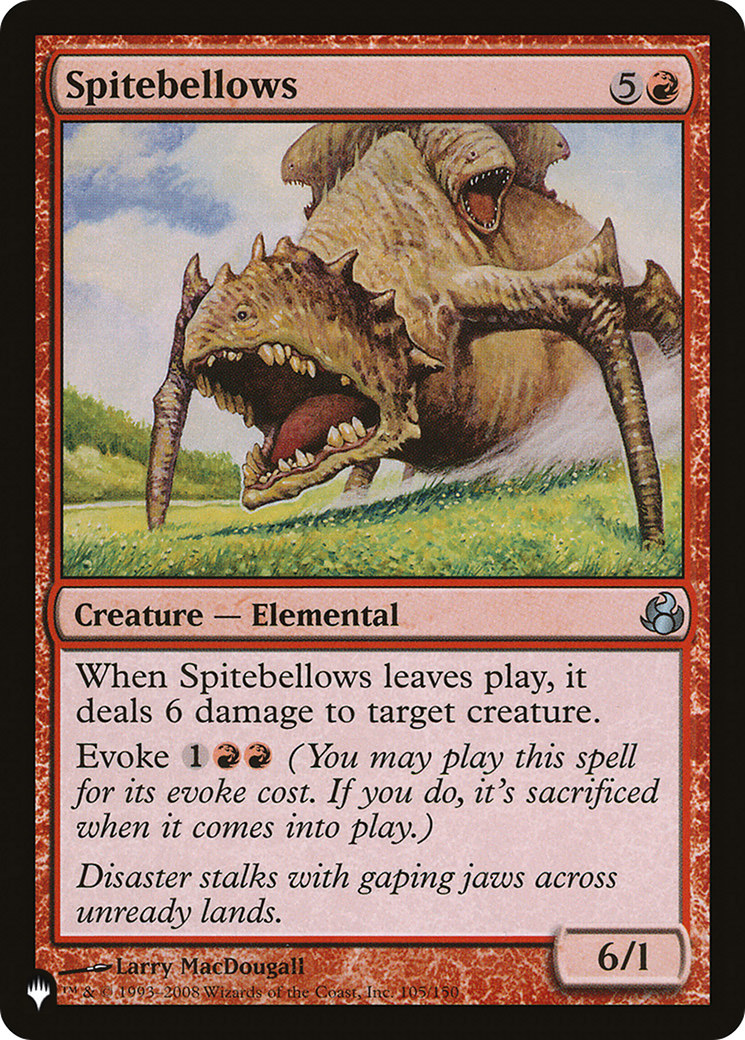Spitebellows [The List] | Jomio and Rueliete's Cards and Comics