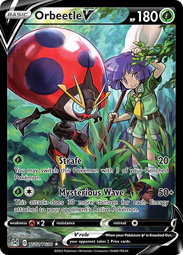 Orbeetle V (TG12/TG30) [Sword & Shield: Lost Origin] | Jomio and Rueliete's Cards and Comics