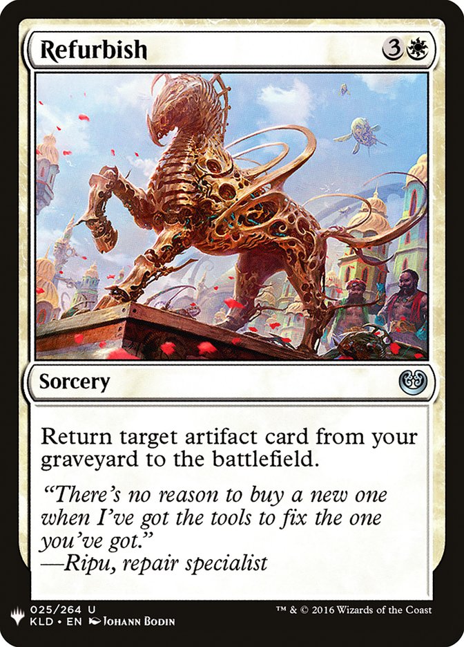 Refurbish [Mystery Booster] | Jomio and Rueliete's Cards and Comics