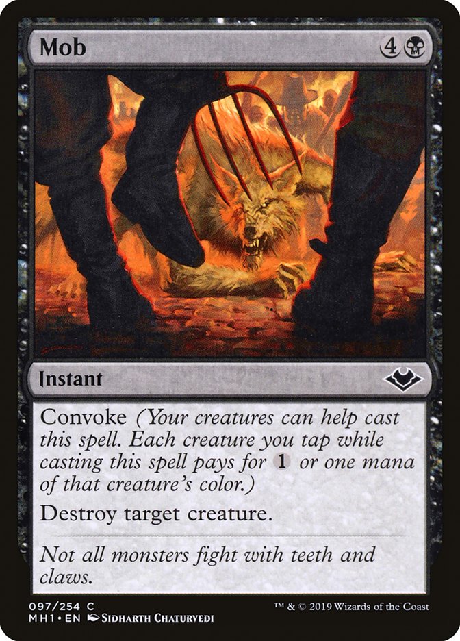 Mob [Modern Horizons] | Jomio and Rueliete's Cards and Comics