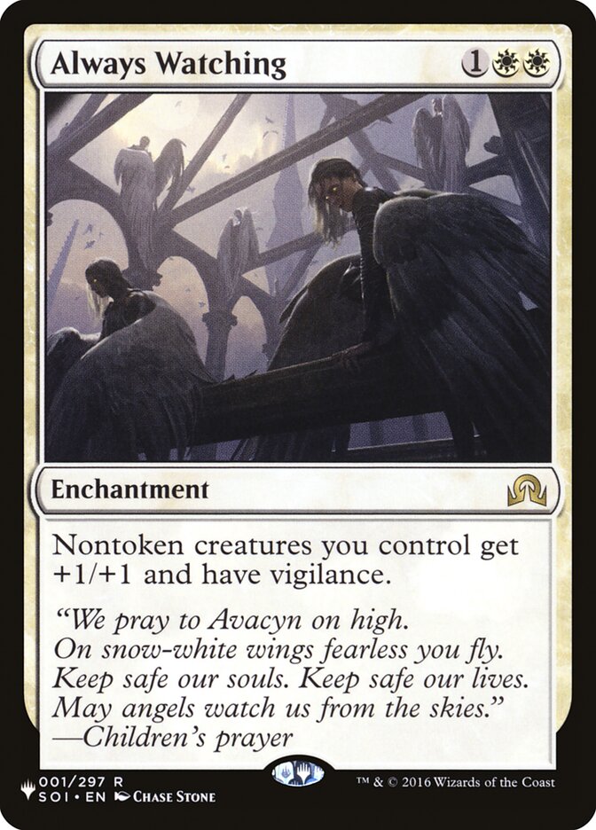 Always Watching [The List] | Jomio and Rueliete's Cards and Comics