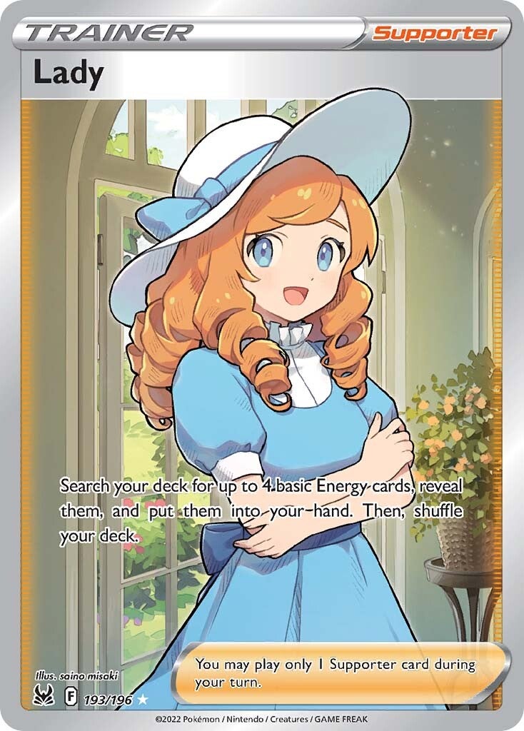 Lady (193/196) [Sword & Shield: Lost Origin] | Jomio and Rueliete's Cards and Comics