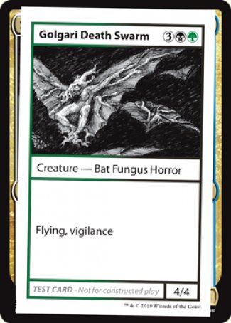 Golgari Death Swarm (2021 Edition) [Mystery Booster Playtest Cards] | Jomio and Rueliete's Cards and Comics