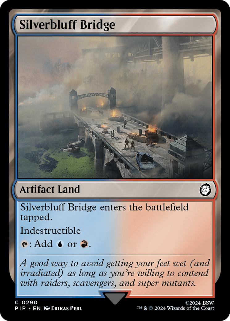 Silverbluff Bridge [Fallout] | Jomio and Rueliete's Cards and Comics