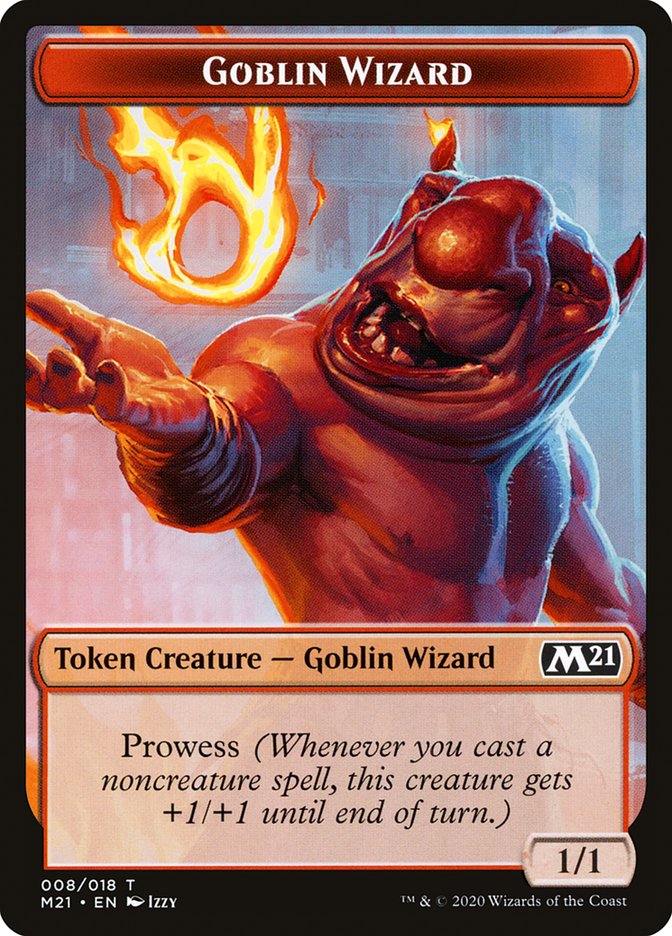 Goblin Wizard Token [Core Set 2021 Tokens] | Jomio and Rueliete's Cards and Comics