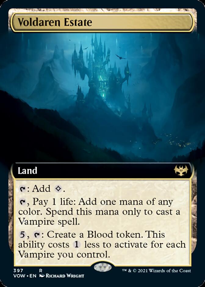 Voldaren Estate (Extended Art) [Innistrad: Crimson Vow] | Jomio and Rueliete's Cards and Comics