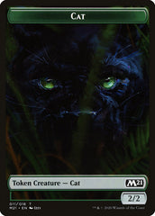 Beast // Cat (011) Double-Sided Token [Core Set 2021 Tokens] | Jomio and Rueliete's Cards and Comics